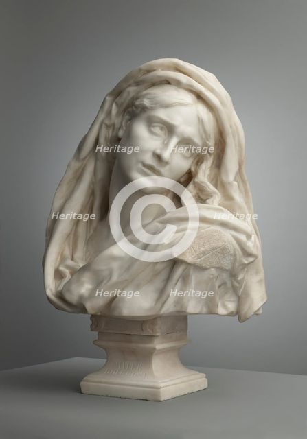 Mater Dolorosa, 1870. Creator: Jean-Baptiste Carpeaux.