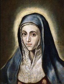 Mater dolorosa, between c1595 and c1600. Creator: El Greco