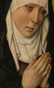 Mater Dolorosa (Sorrowing Virgin), 1480/1500. Creators: Dieric Bouts the Younger, Workshop of Dieric Bouts
