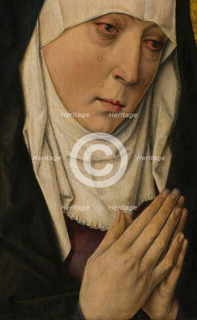 Mater Dolorosa (Sorrowing Virgin), 1480/1500. Creators: Dieric Bouts the Younger, Workshop of Dieric Bouts.