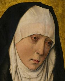 Mater Dolorosa (Sorrowing Virgin), 1480/1500. Creators: Dieric Bouts the Younger, Workshop of Dieric Bouts