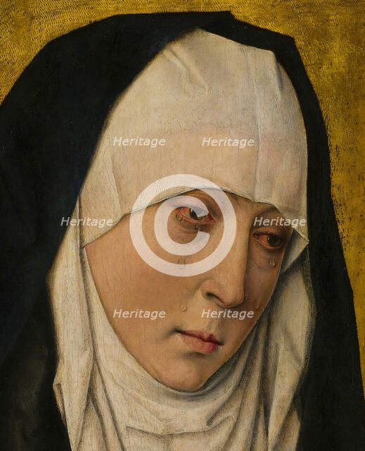 Mater Dolorosa (Sorrowing Virgin), 1480/1500. Creators: Dieric Bouts the Younger, Workshop of Dieric Bouts.
