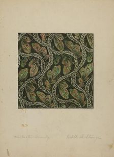 Material used in Costume, c. 1938. Creator: Isabelle De Strange