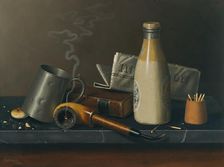 Materials for a Leisure Hour, 1879. Creator: William Michael Harnett