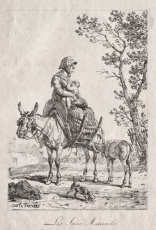 Maternal Care. Creator: Carle Vernet (French, 1758-1836)