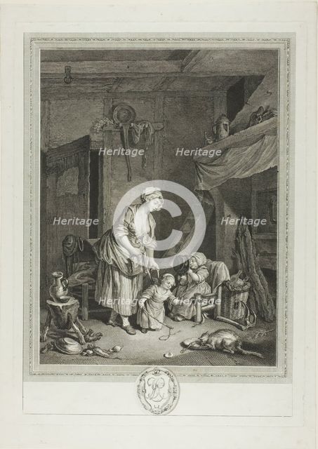 Maternal Indulgence, n.d. Creators: Nicolas Delaunay, Sigmund Freudenberger.