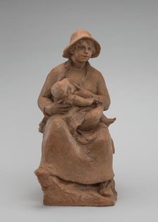 Maternity: Madame Renoir and Son, c. 1916. Creator: Pierre-Auguste Renoir