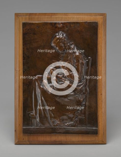 Maternity, or Young Woman Nursing a Child, model 1882. Creator: Alexandre Louis Marie Charpentier.