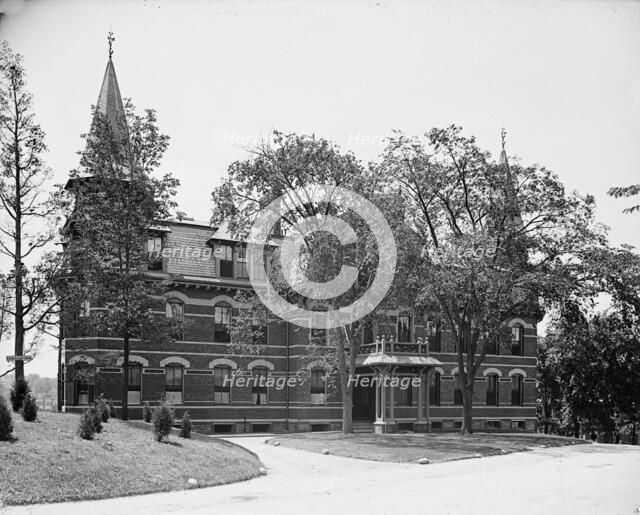 Maternity building, New England Hospital for Women & Children, Dimock Street, Boston, Mass., between Creator: Unknown.