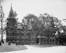 Maternity building, New England Hospital for Women & Children, Dimock Street, Boston, Mass., between Creator: Unknown
