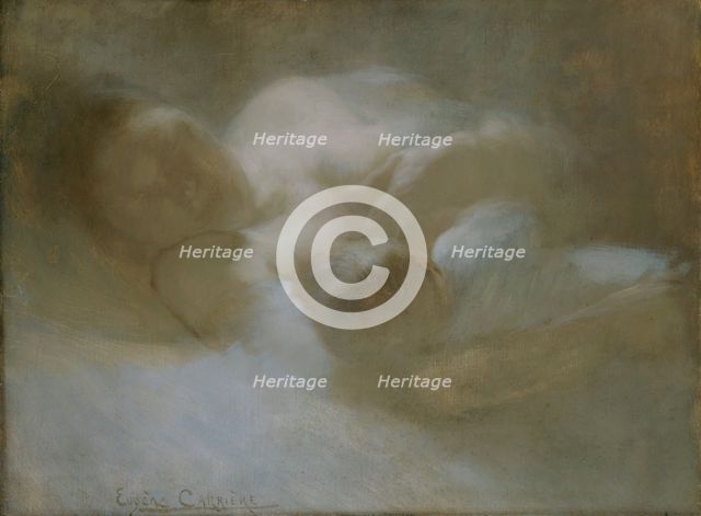'Maternity', c1880s. Creator: Eugene Carriere.