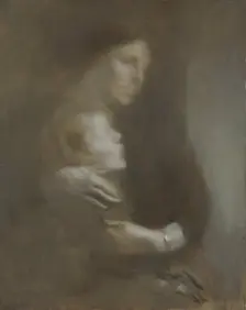 Maternity (Suffering) 1896-97. Creator: Eugene Carriere