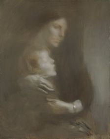 Maternity (Suffering) 1896-97. Creator: Eugene Carriere