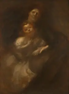 Maternité, 1903. Creator: Eugene Carriere