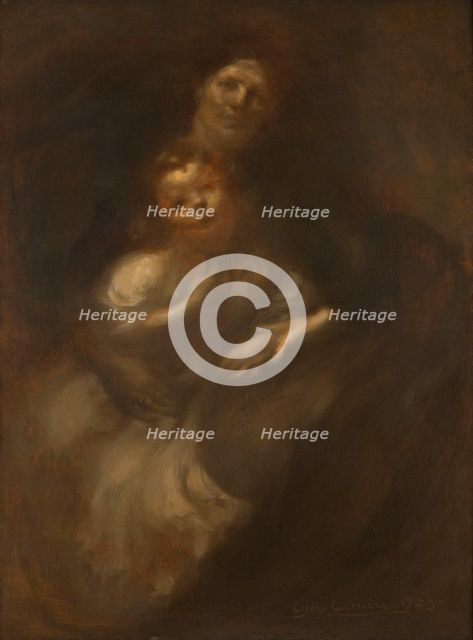 Maternité, 1903. Creator: Eugene Carriere.