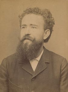 Matha., 1880s-90s. Creator: Alphonse Bertillon