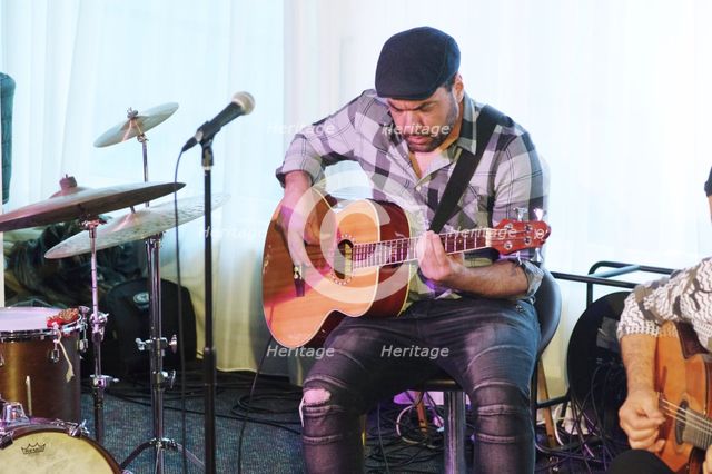 Matheus Nova, Watermill Jazz Club, Dorking, Surrey, 11 June 2019. Creator: Brian O'Connor.