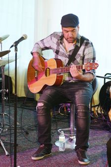 Matheus Nova, Watermill Jazz Club, Dorking, Surrey, 11 June 2019. Creator: Brian O'Connor