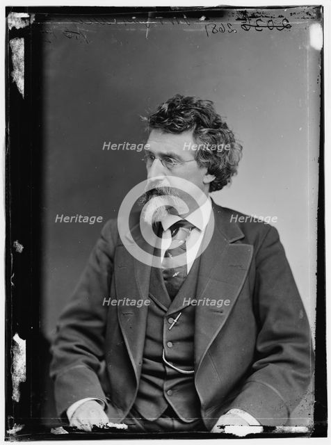 Mathew B. Brady, c. 1875. Creator: Unknown.