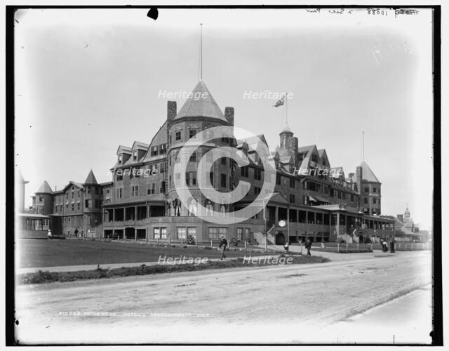 Mathewson Hotel (New Mathewson), Narragansett Pier, between 1880 and 1899. Creator: Unknown.