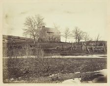 Mathew's House, Battle-field of Bull Run, March 1862. Creators: Barnard & Gibson, George N. Barnard, James F. Gibson
