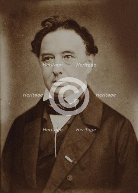 Mathematician Adolf Ferdinand Wenceslaus Brix (1798-1870). Creator: Anonymous.