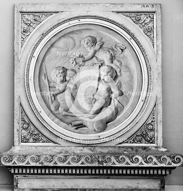 Mathematics (one of a pair), 1770-90. Creator: Unknown.