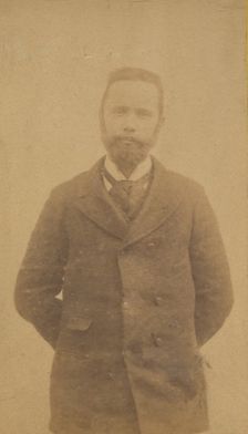 Mathieu. Gustave. (avec une barbe postiche), 1880s-90s. Creator: Alphonse Bertillon