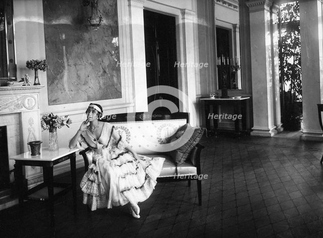 Mathilde Kschessinska (1872-1971), 1916. Artist: Bulla, Karl Karlovich (1853-1929)