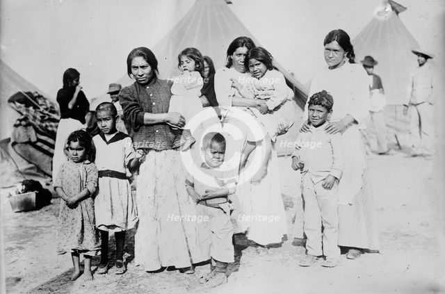 Mathilde Martinez & children, between c1910 and c1915. Creator: Bain News Service.