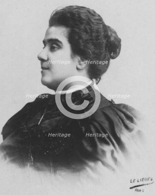 'Mathilde Serao', c1893. Artist: Unknown.