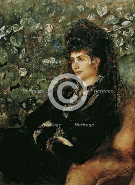 Mathilde Stern, née Porges, 1889. Creator: Anton Romako.