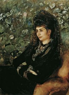 Mathilde Stern, née Porges, 1889. Creator: Anton Romako