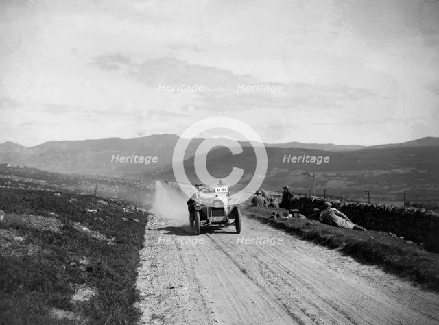 Mathis 7.5 hp of HG Cassie competing in the Scottish Light Car Trial, 1922. Artist: Bill Brunell.