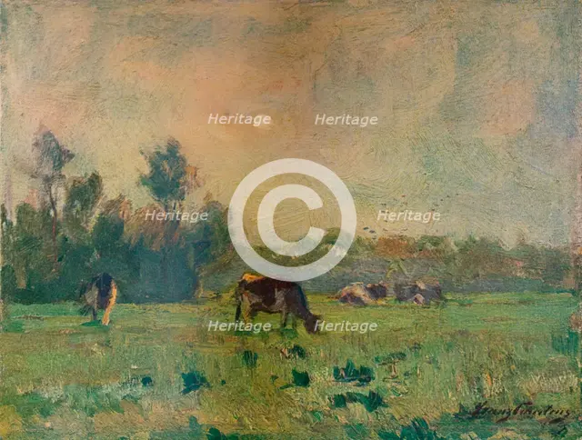'Matin, Novembre', c1908. Artist: Franz Courtens.