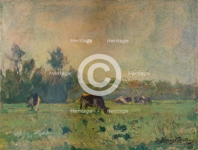 'Matin, Novembre', c1908. Artist: Franz Courtens.