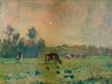 Matin, Novembre c1908. Artist: Franz Courtens