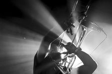 Matic Horns, Horace Andy & Dub Asante Band feat. Matic Horns, Jazz Café, London, Jul 2023. Creator: Annapaola Marchesani