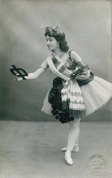 Matilda Kschessinska as Esmeralda in the Ballet "La Esmeralda" by C. Pugni und J. Perrot, 1906-1911. Creator: Fischer, Karl August (1859-after 1923)