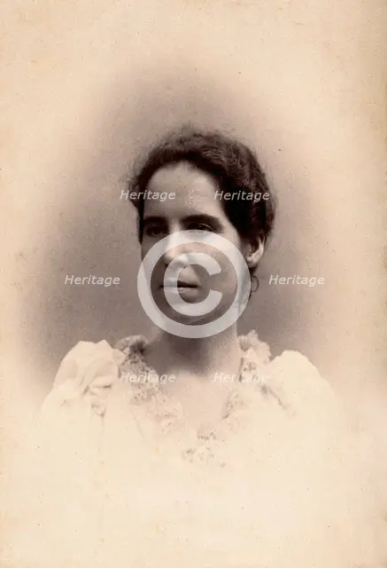Matilda MacPhail, c1890s. Creator: Fred Ahrle & Co.