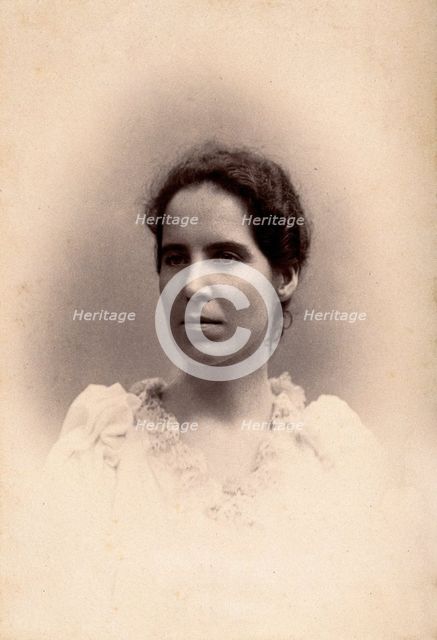 Matilda MacPhail, c1890s. Creator: Fred Ahrle & Co.