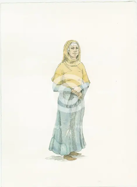 Matilda of Flanders, c1066 (2015). Creator: Judith Dobie.