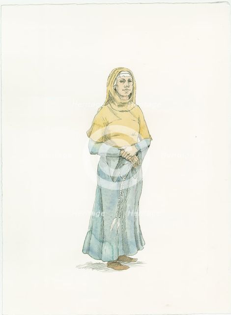 Matilda of Flanders, c1066 (2015). Creator: Judith Dobie.