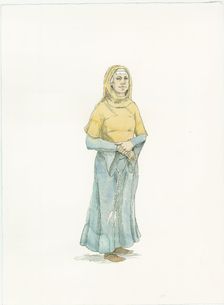 Matilda of Flanders, c1066 (2015). Creator: Judith Dobie
