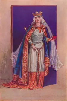 Matilda of Flanders c1925. Artist: Herbert Norris