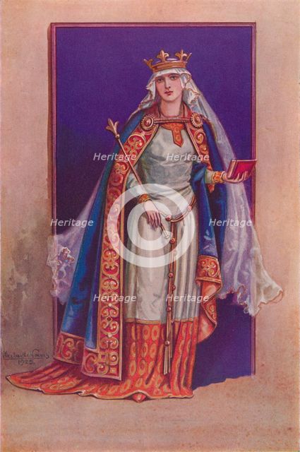 'Matilda of Flanders', c1925. Artist: Herbert Norris.