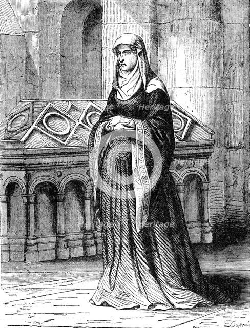 Matilda of Scotland (1080-1118), Queen of Henry I. Artist: Unknown