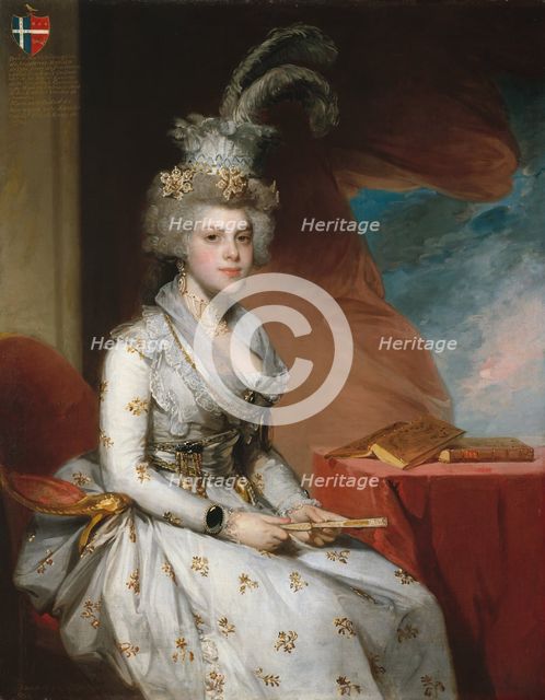 Matilda Stoughton de Jaudenes, 1794. Creator: Gilbert Stuart.