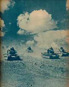 'Matildas Waltzing on the Desert Floor 1942