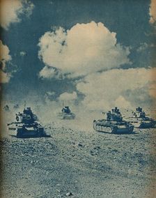 'Matildas Waltzing on the Desert Floor 1942